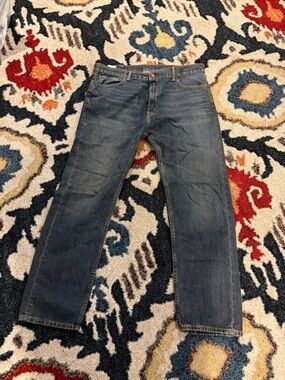 Levi's Regular Straight-Leg Jeans in Dark Blue Wash